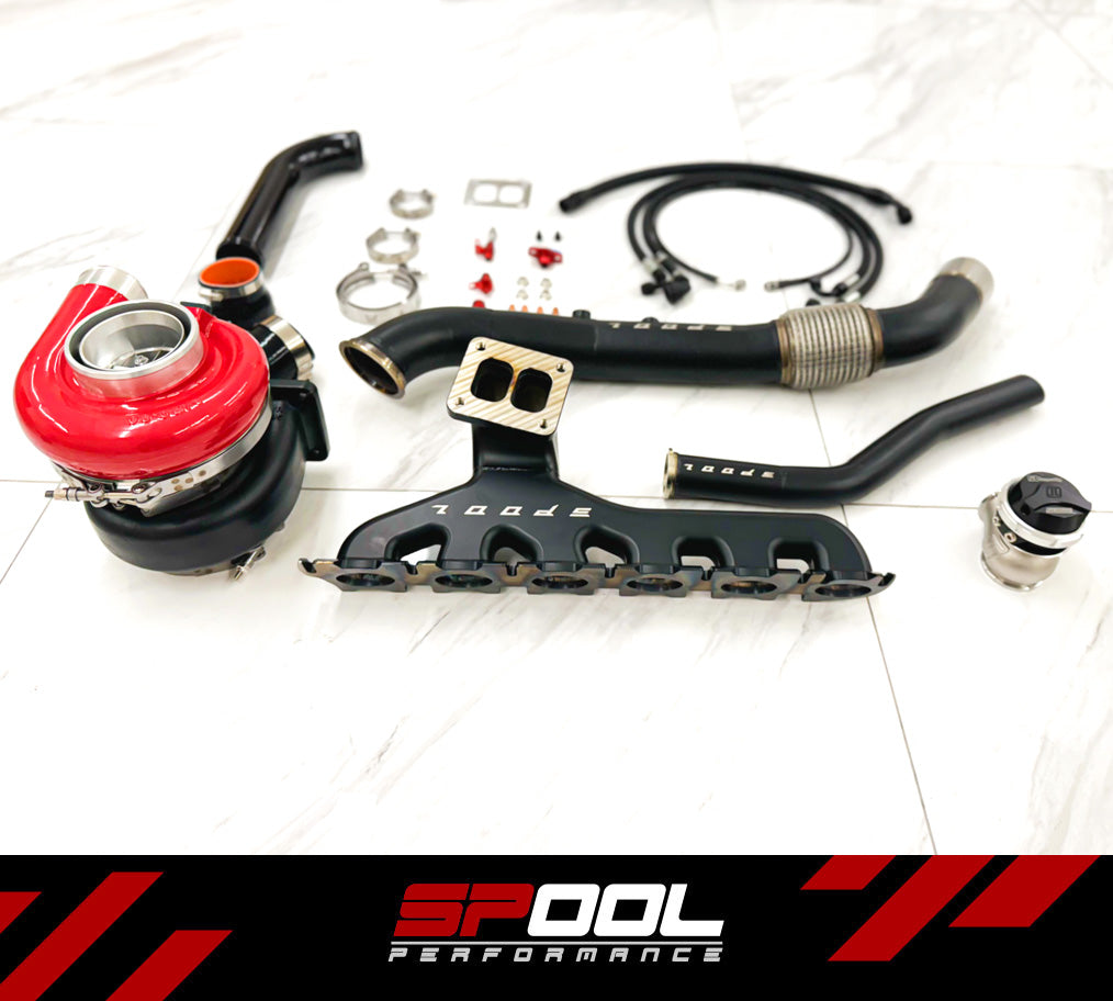 Spool Performance Billet Manifold B58 Gen 2 Top Mount Turbocharger Kit