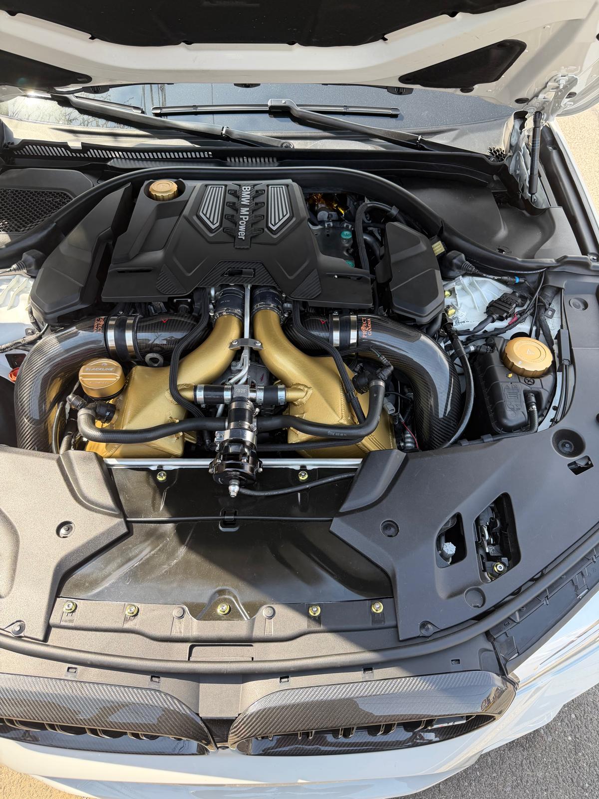Habibi Racing Coolant Tank Relocation Kit S63 F9X M5/M8
