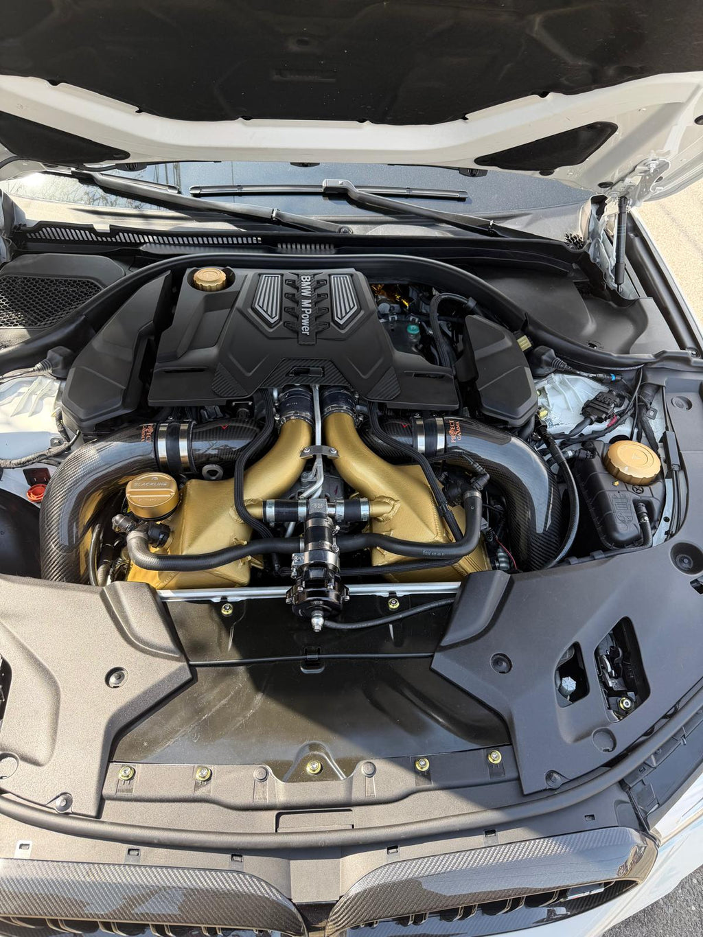 Habibi Racing Coolant Tank Relocation Kit S63 F9X M5/M8